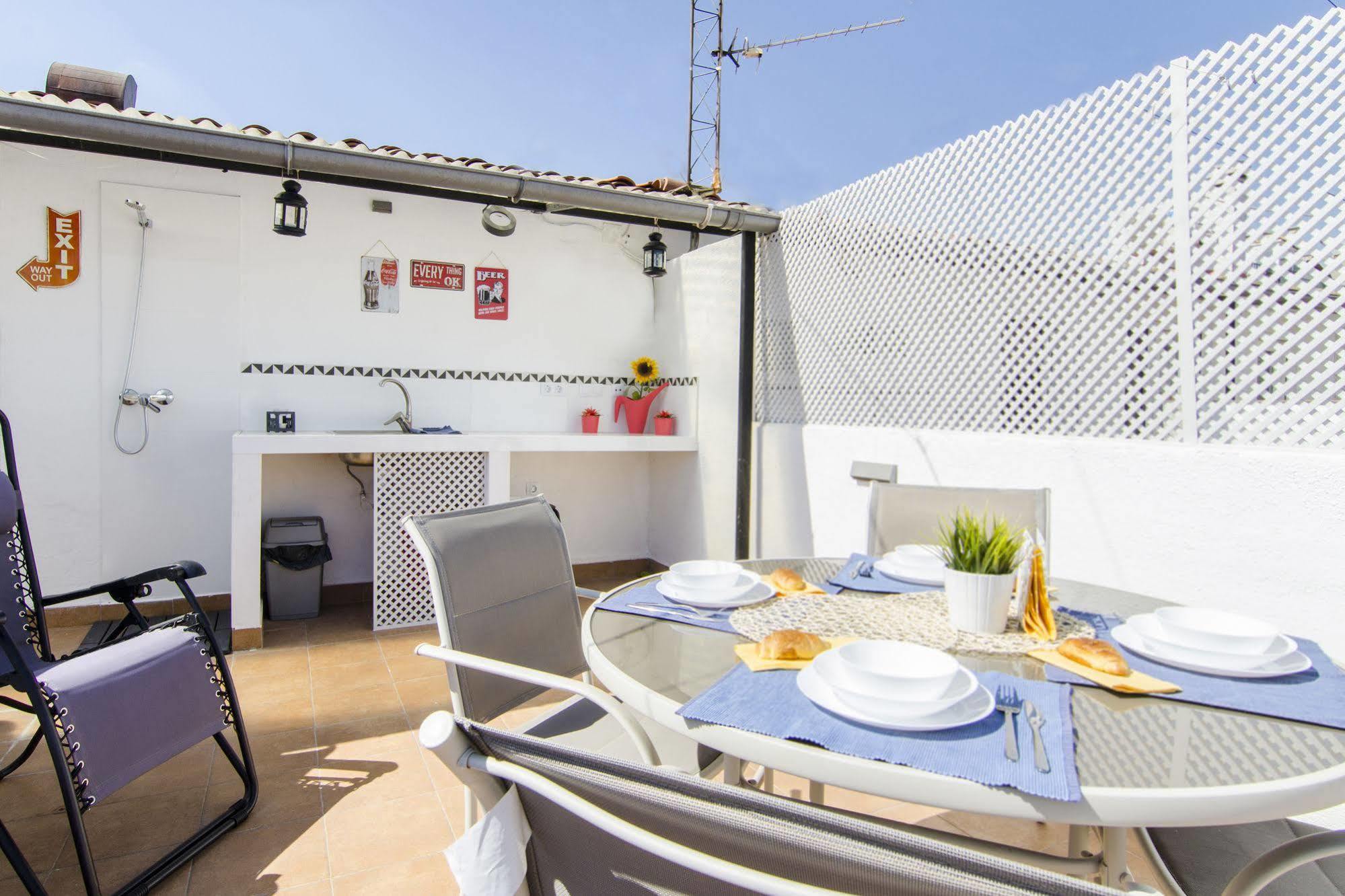 Apartments Dreammadrid Atocha Terraza المظهر الخارجي الصورة